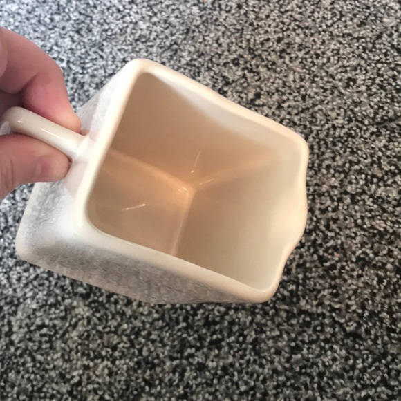 Rae Dunn CREAM Coffee Creamer Holder / Dispenser - Picture 3 of 6